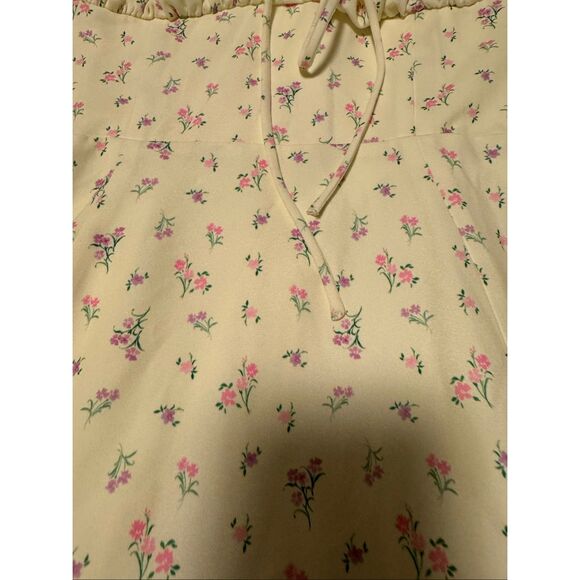 House of CB size M Carina Lemon floral bustier midi dress - EUC - Picture 9 of 10